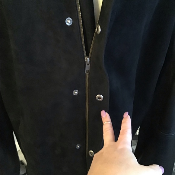 New Men’s Suede and Leather Jacket L - Picture 7 of 8